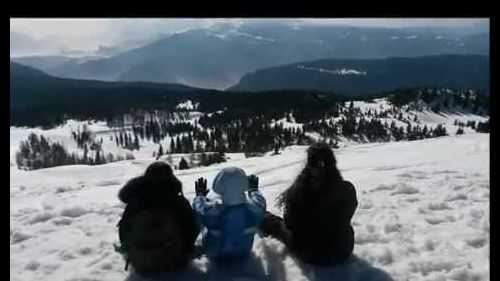 Sci  volando sulla neve