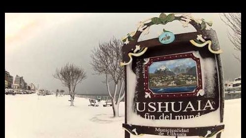 ¡nieve, más nieve en ushuaia!