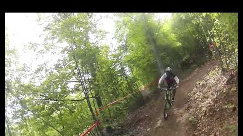 Go Pro - Monte alpet bike park - Jim Morrison Line - rear camera