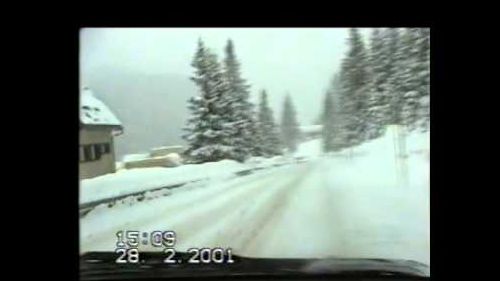 Nevicate del passato: Madonna di Campiglio (TN) neve - 28/02/2001 - snow storm schneefall