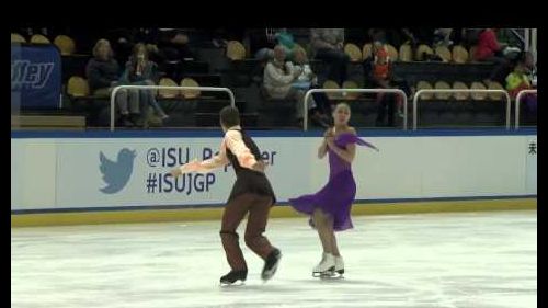 Alla loboda / pavel drozd - jr.grand prix 2014/15, courchevel - free dance