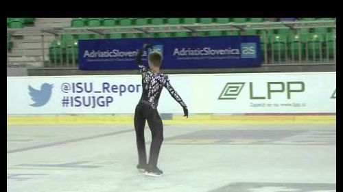 Isu 2014 jr grand prix ljubljana men free skate alexander petrov rus