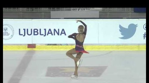 Serafima sakhanovich - jr. grand prix 2014/15, ljubljana - free program