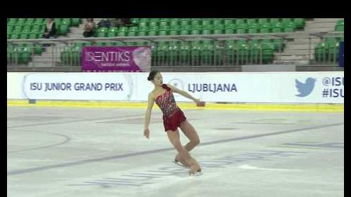 Yuka nagai - jr. grand prix 2014/15, ljubljana - free program