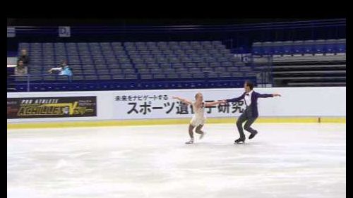Isu 2014 jr grand prix ostrava pairs short program julianne seguin / charlie bilodeau can