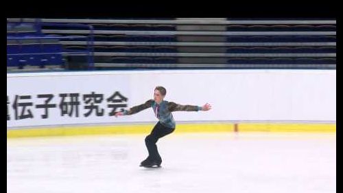 Roman sadovsky - jr. grand prix 2014/15, ostrava - free program