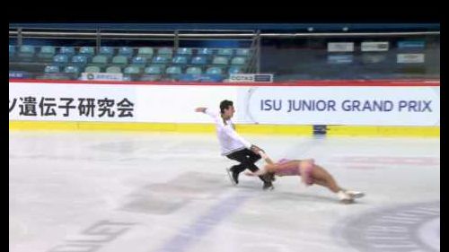 Daria beklemisheva/maxim bobrov - jr. grand prix 2014/15, zagreb - short program
