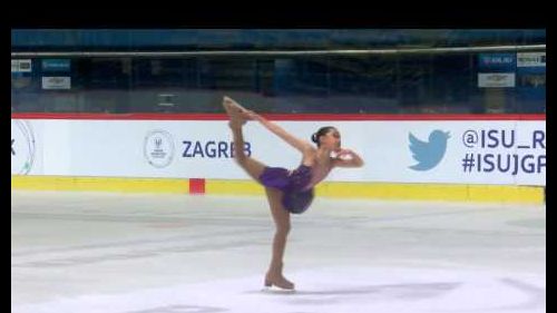 Karen chen - jr. grand prix 2014/15, zagreb - short program
