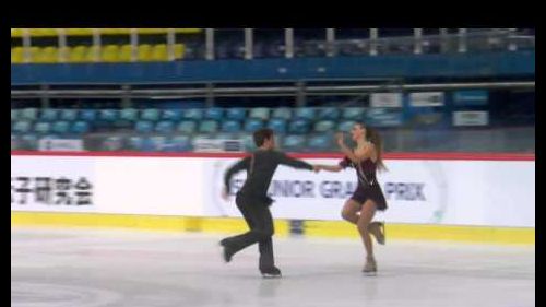 Rachel parsons / michael parsons - jr. grand prix 2014/15, zagreb - free dance