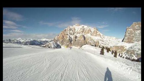 Dal Lagazuoi all'Alta Badia  - pista dell'Armentarola