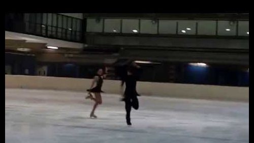 Sofia sforza - leo luca sforza fd; 2014 1st ice dance national competition