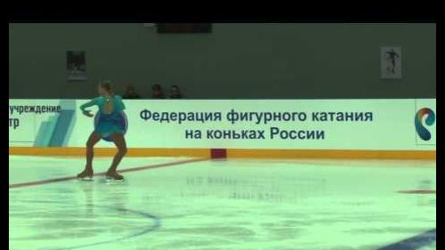 Serafima sakhanovich - russia cup, stage 3 - short program