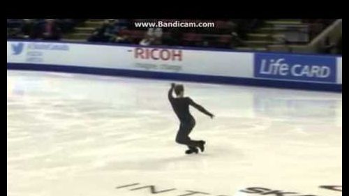 Michal brezina - skate canada 2014 - practice (short program)