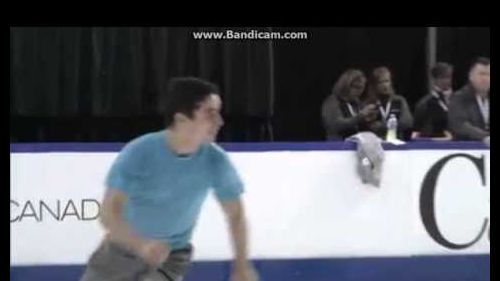 Javier fernandez - skate canada 2014 - practice (free program)