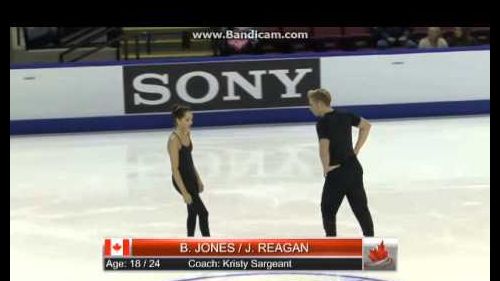 Brittany jones/joshua reagan- skate canada 2014, kelowna - practice (free program)