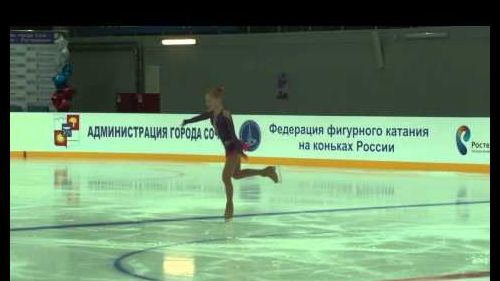 Serafima sakhanovich - russia cup, stage 3 - free program
