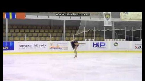 Angelina kuchvalska - volvo cup 2014, riga - short program