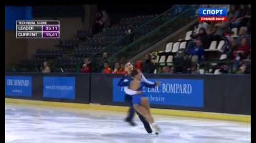 Nicole della monica/matteo guarise - trophèe eric bompard 2014, bordeaux - short program