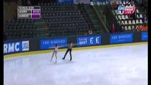 Xuehan wang/lei wang - trophèe eric bompard 2014, bordeaux - short program