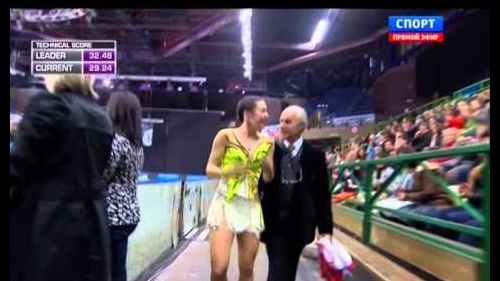Anna ovcharova - trophèe eric bompard 2014, bordeaux - short program