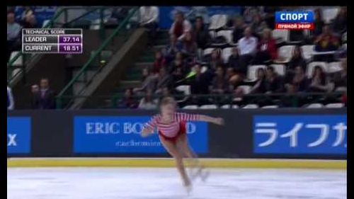 Julia lipnitskaia - trophèe eric bompard 2014, bordeaux - short program