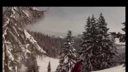 snow video 2013 go pro alleghe dolomiti snowboard