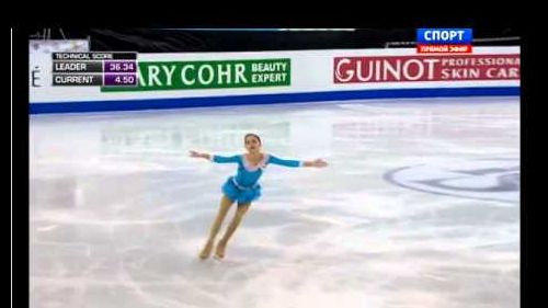 Evgenia medvedeva - jr.grand prix final 2014/15, barcelona - short program