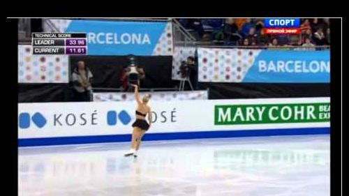 Isu grand prix of figure skating final 2014. sp. ashley wagner