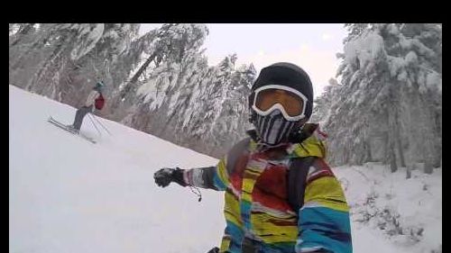 snowboard camigliatello gopro hero 3+ black edition