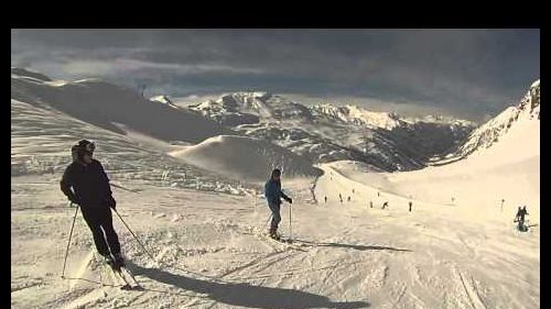 Speed skiing in st.anton (austria)
