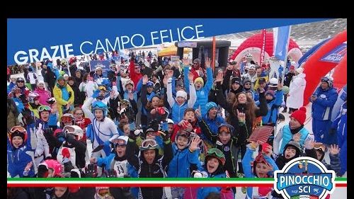 Pinocchio sugli sci, 1' tappa 2015, Campo Felice