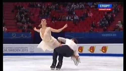 Gabriella papadakis / guillaume cizeron - european championships 2015, stockholm - free dance