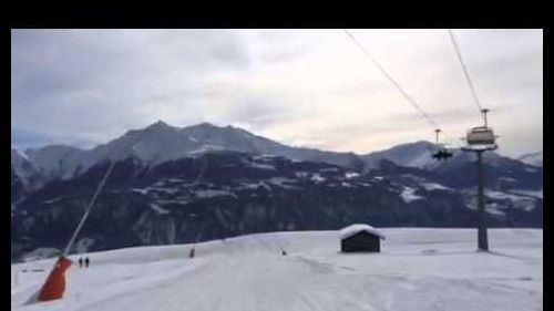 Flims Laax skiing day 31.1.2015