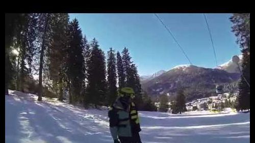 San Martino di Castrozza snowboard and freeski 2015