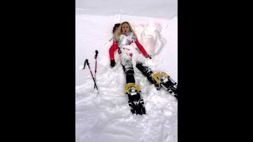 un tuffo nella neve a Piancavallo