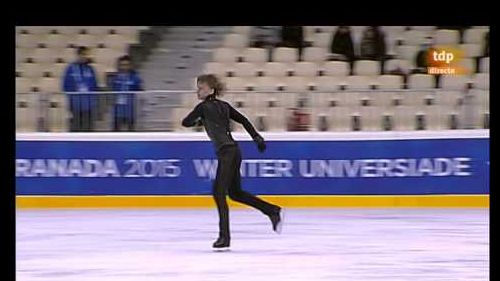 Artur gachisnki - winter universiade 2015, granada - short program