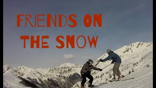 GoPro Hero | Skiers and snowboarders are friends! - Piani di Bobbio [HD]