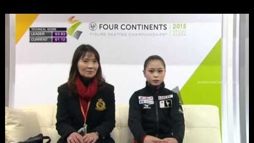 Satoko miyahara - four continents 2015, seoul - free program