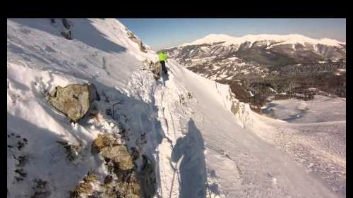 Freeride abetone 2015, modificato gopro studio