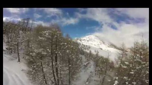 |Gopro HD HERO| freestyle skiing in Chiesa in Valmalenco