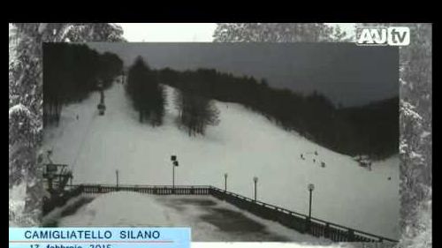 17/02/2015 Bollettino Neve, situazione impianti sciistici Camigliatello Silano.