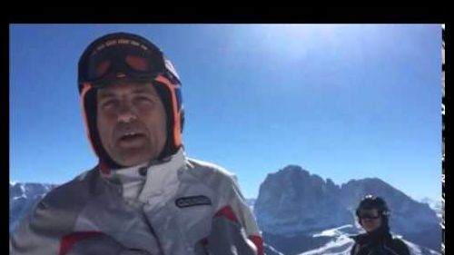 Sciare sulle piste del Seceda in Val Gardena