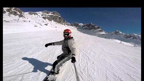 GoPro snowboard - Piani di Bobbio: Valtorta - [HD]