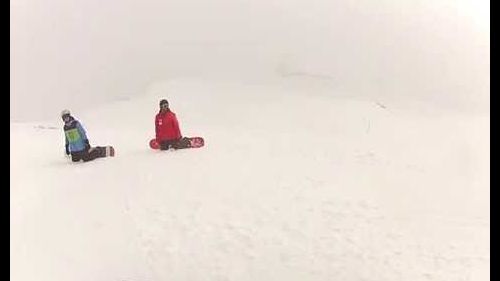 Wengen 2015 snowboarding