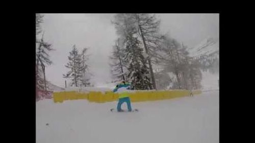 madonna di campiglio 2015 russian tourist zebra snowboard