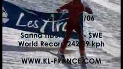 Speed ski world record 2006