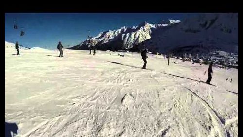 Skiing in Passo del Tonale