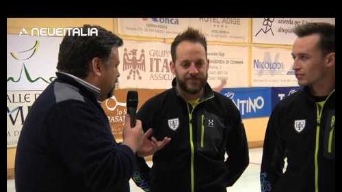 Curling - Campionati italiani a Cembra - Intervista a Joel Retornaz