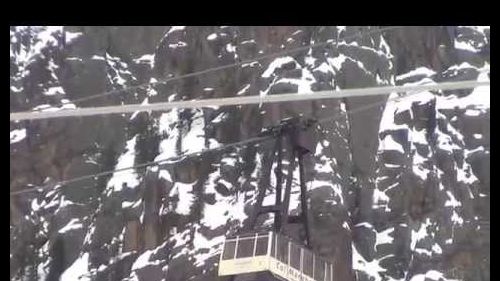 marzo 2015 panoramica con neve Passo San Pellegrino funivia Col Margherita 1918 m (filmador Renato9
