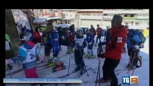 FISI CAL - selezione Pinocchio sugli sci Calabria 2015 - servizio TGR RAI3